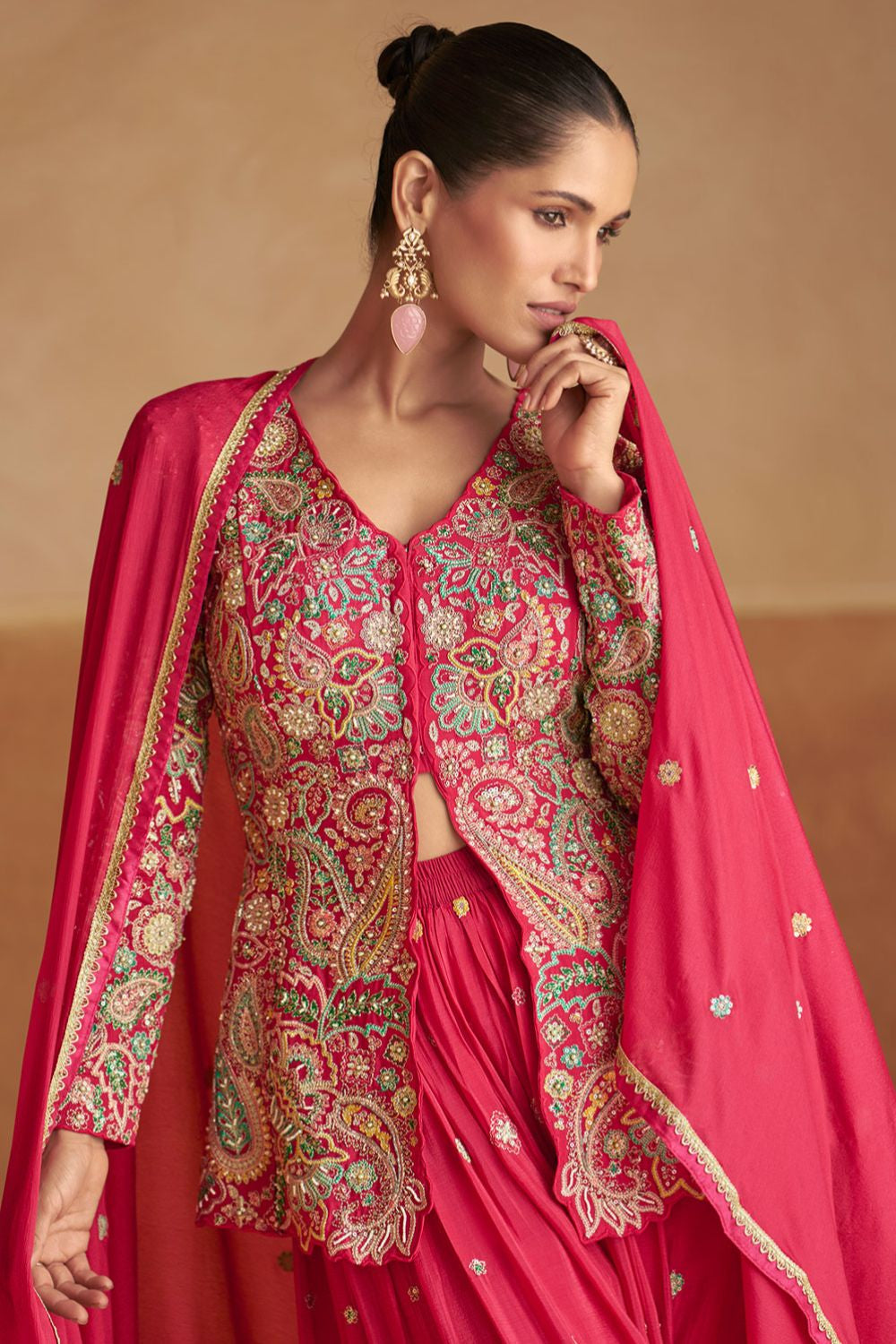 Rani Pink Other Salwar Kameez - SFSMT49401R