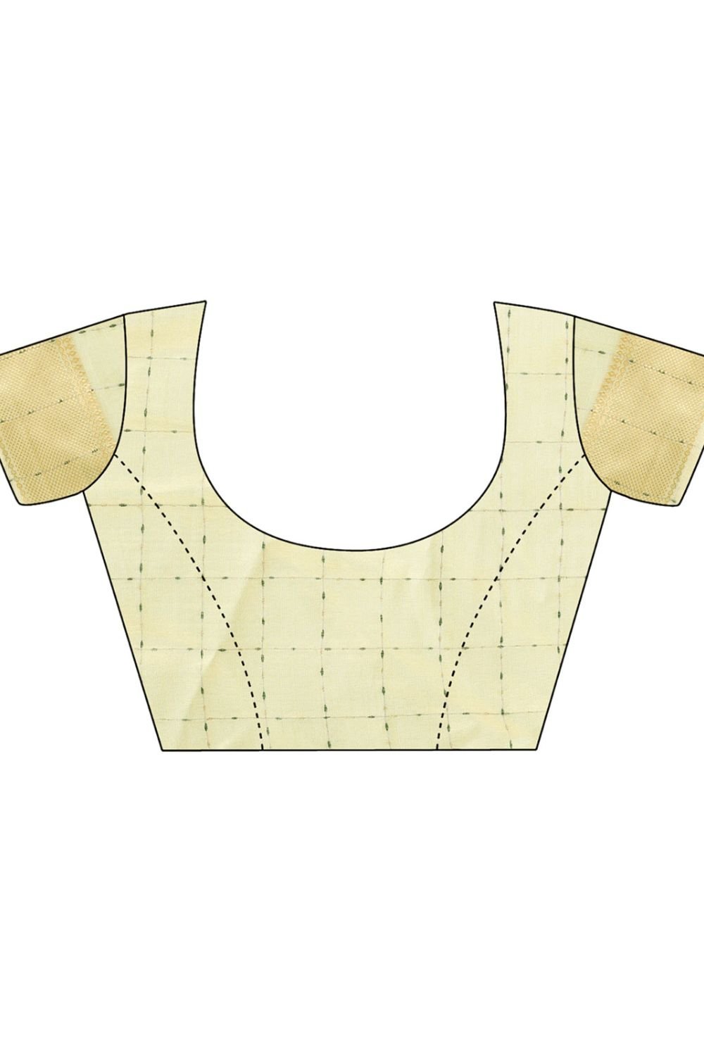 Beige Sleek Organza Casual Sarees With Blouse SFAST11604