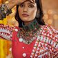 Orange Navaratri Chaniya Choli In Muslin Cotton SFKHU13507 - Siya Fashions