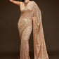 Gold Fully Sequined Designer Indian Party Saree SFZC1305 - Siya Fashions