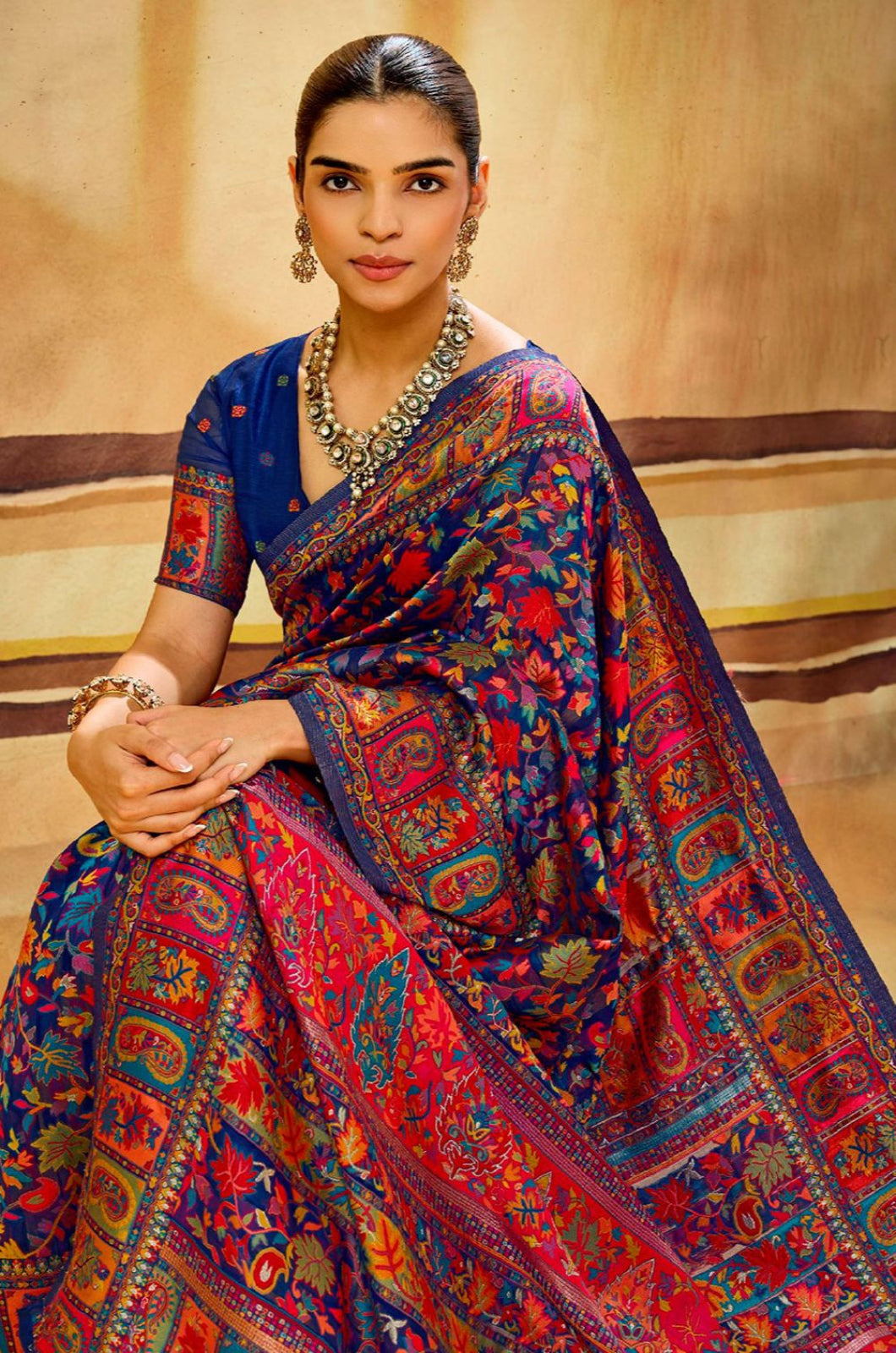 Blue Cotton Sarees - SFSJDN45503