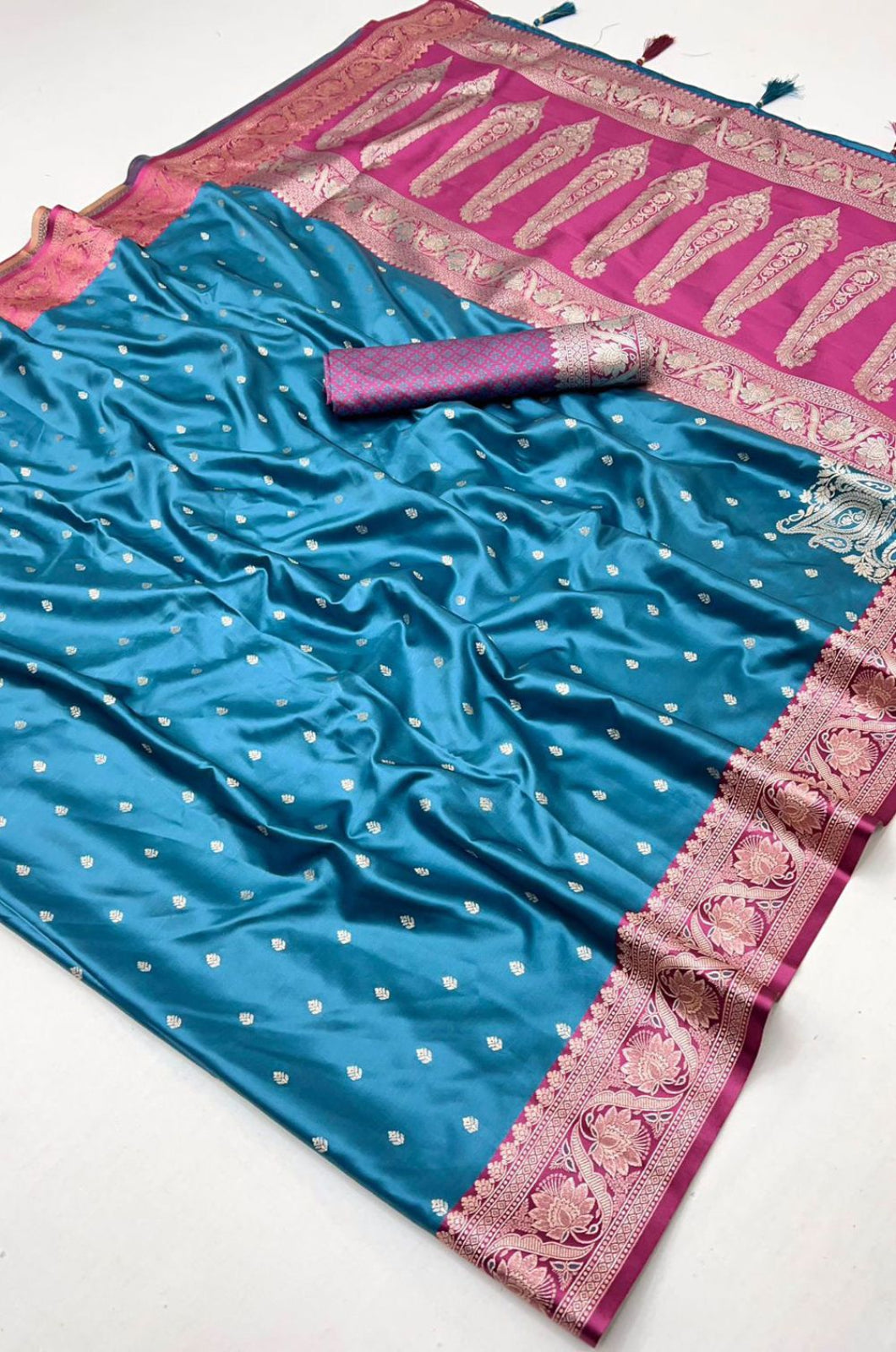 Firozi Silk Sarees - SFSJDN44001