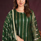 Plus Size Green  Salwar Suit In Net SFYS114803A