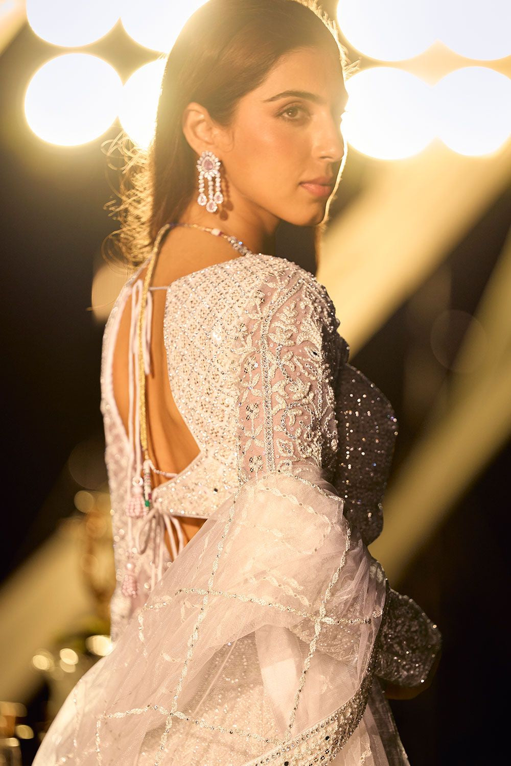 White Net Lehenga Choli - SFYS168301R