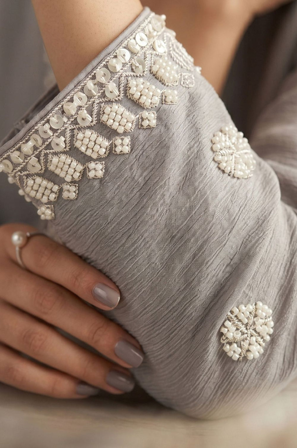 Silver Other Salwar Kameez - SFEDC31002