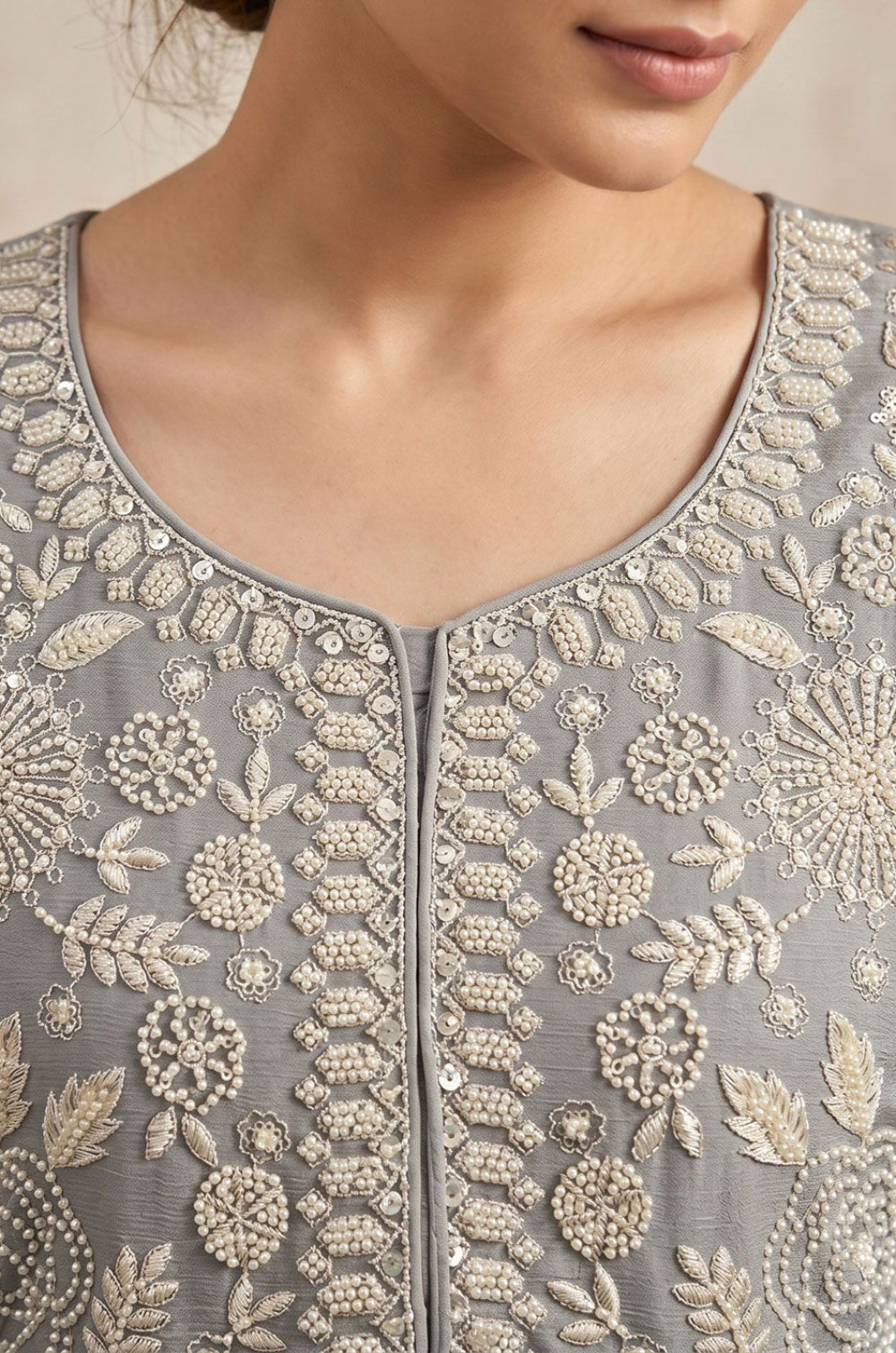 Silver Other Salwar Kameez - SFEDC31002