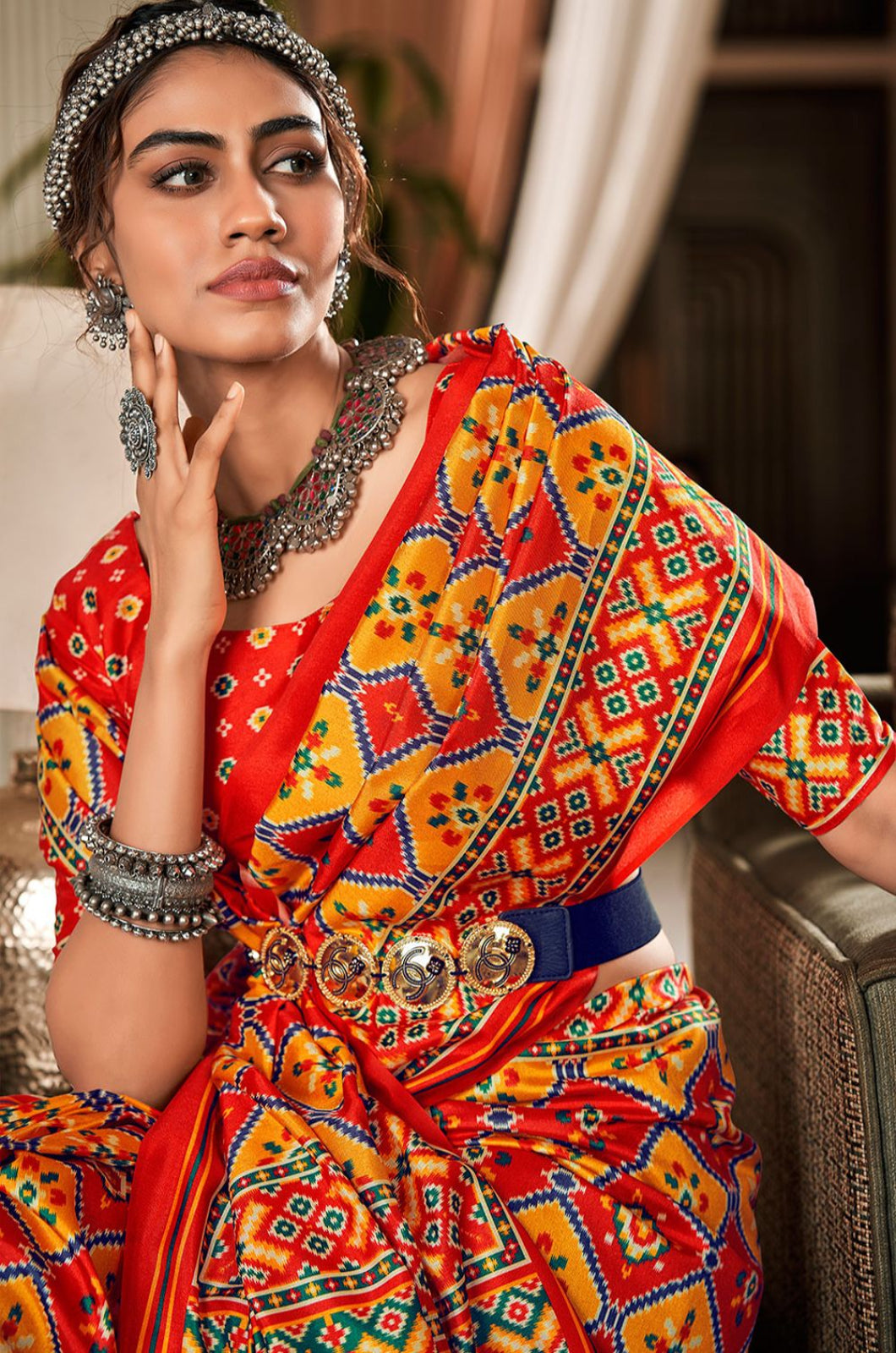 Red Silk Sarees - SFSA575003
