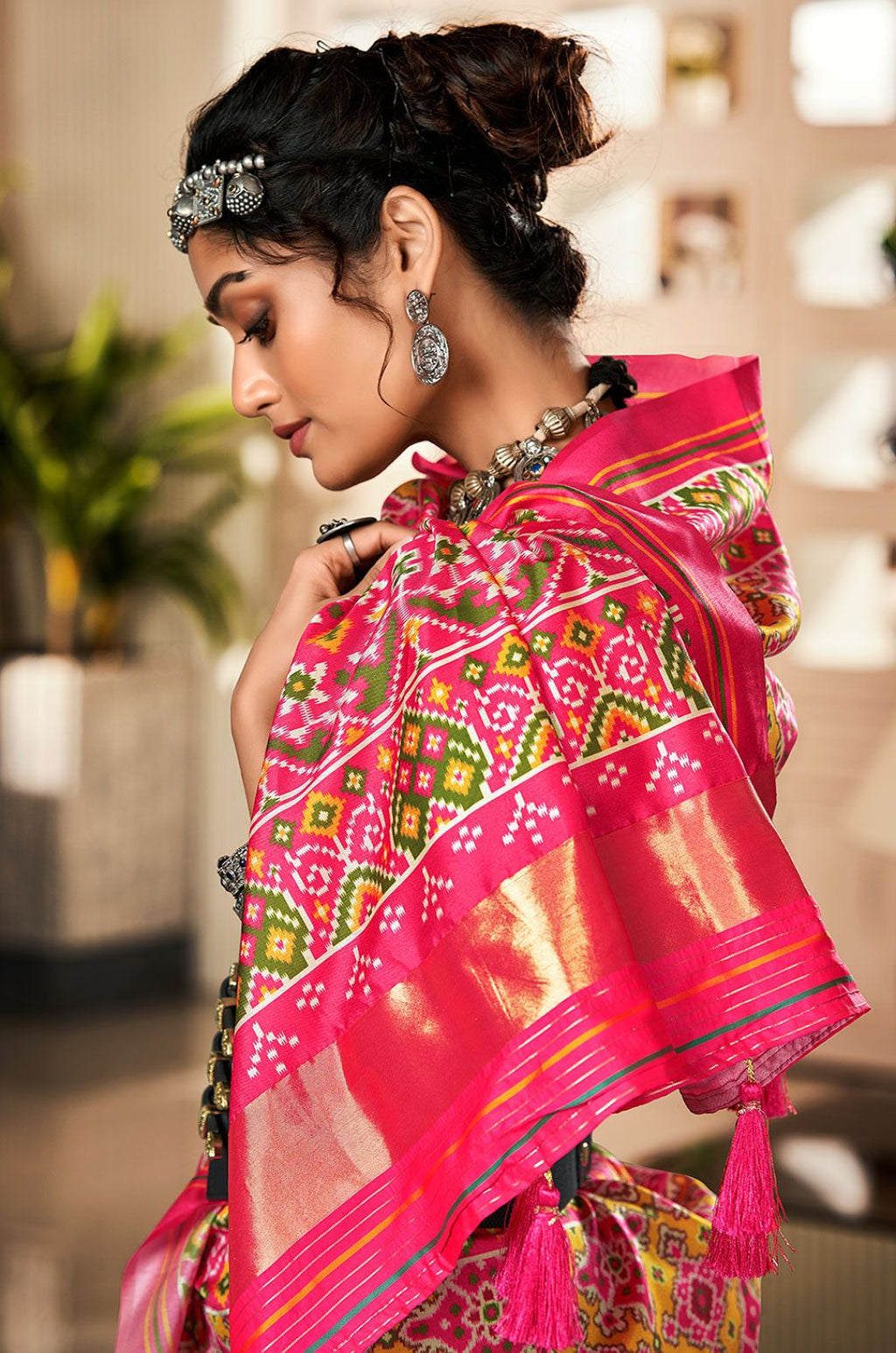 Yellow Silk Sarees - SFSA575004