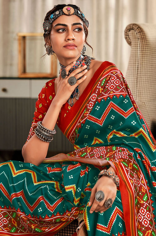Green Silk Sarees - SFSA575005