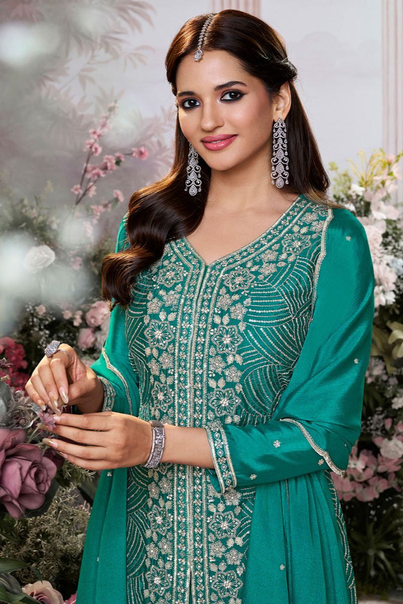 Green Other Salwar Kameez - SFVNF2104R
