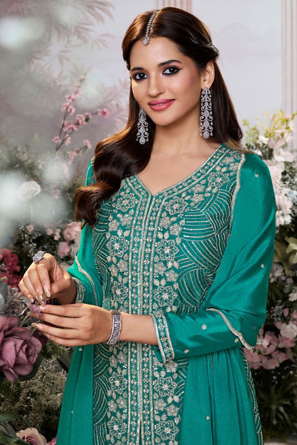 Green Other Salwar Kameez - SFVNF2104R