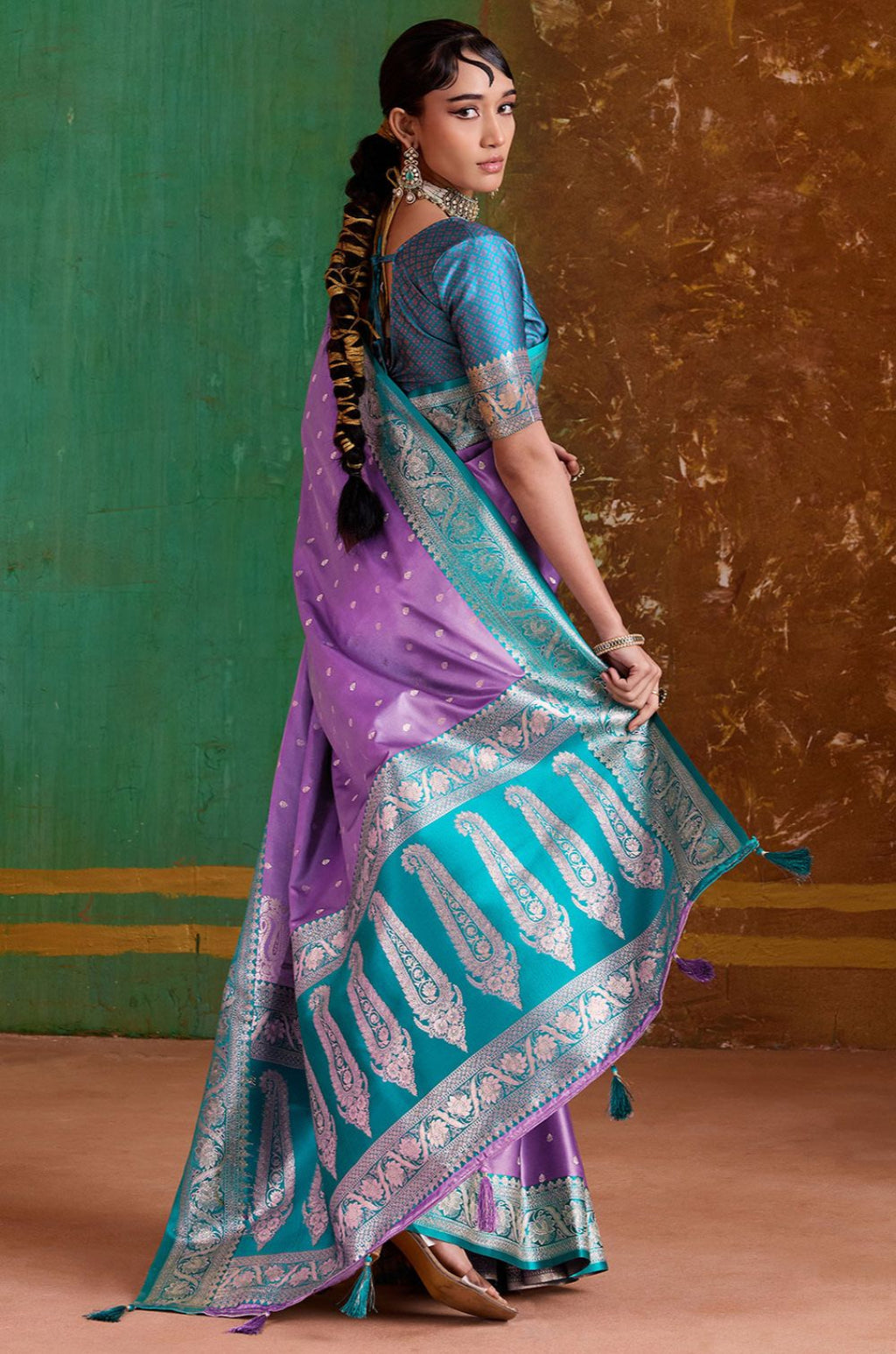 Purple Silk Sarees - SFSJDN44002
