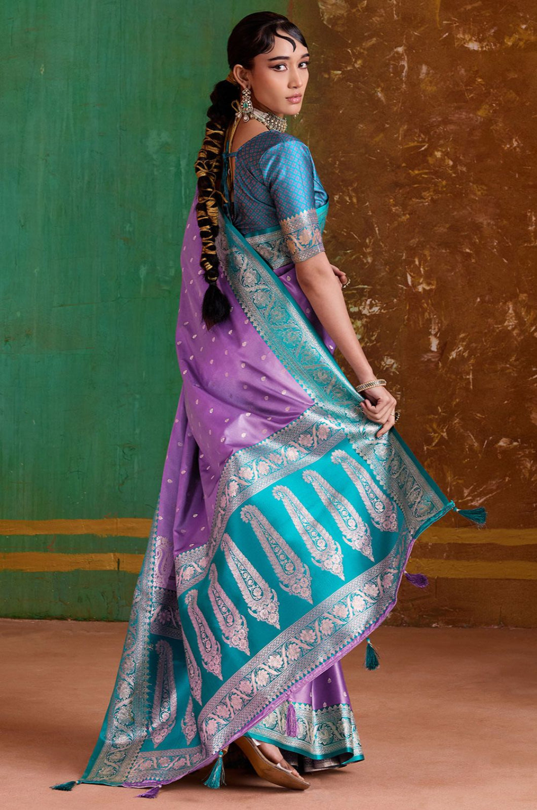 Purple Silk Sarees - SFSJDN44002