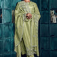 Plus Size Moss Green Salwar Suit In Silk SFYS118604