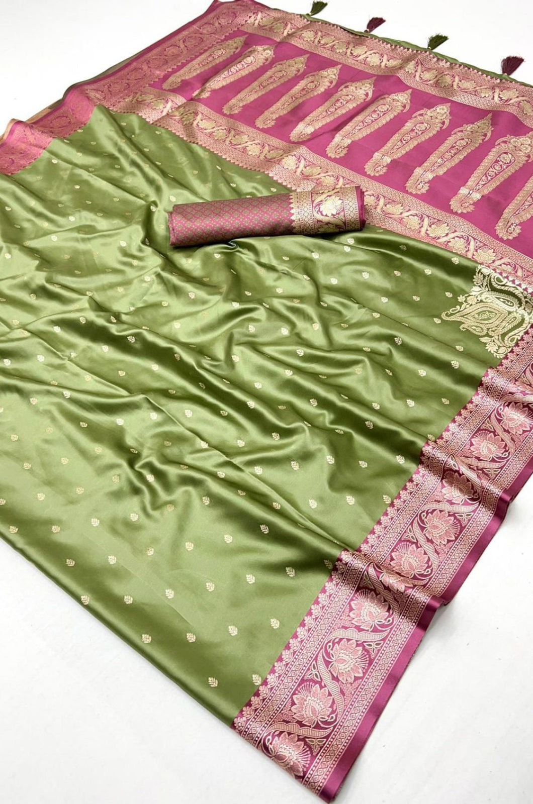 Green Silk Sarees - SFSJDN44003