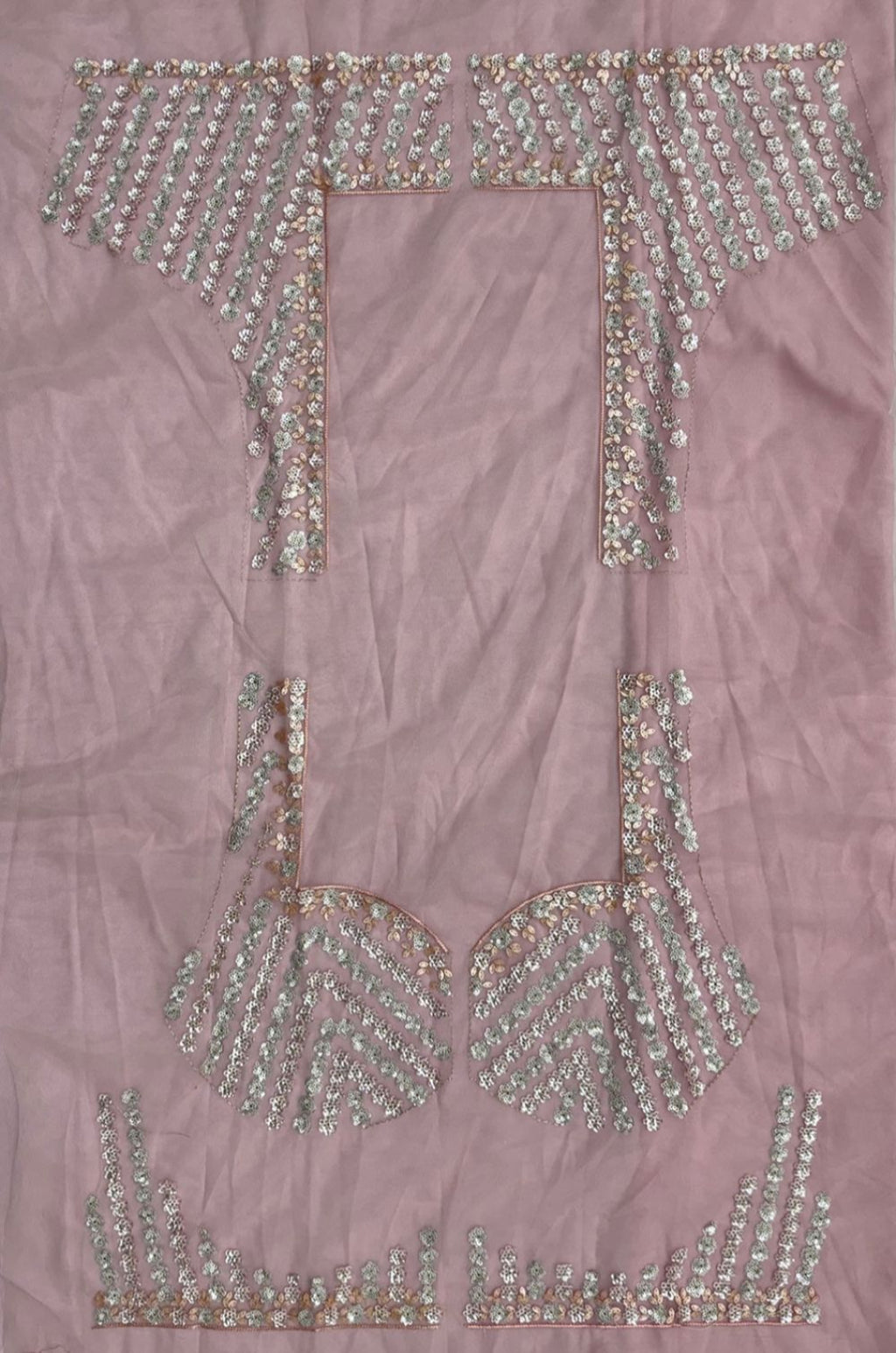 Pink Net Lehenga Choli - SFANJ3430