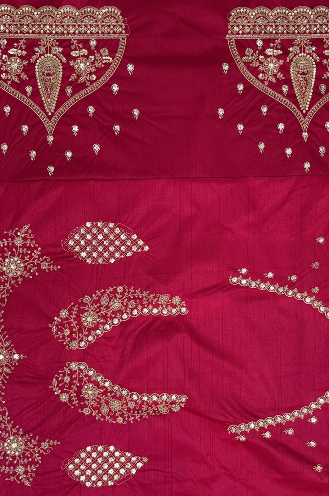 Rani Pink Silk Lehenga Choli - SFANJ3452