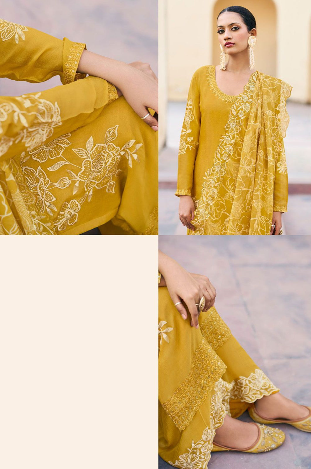 Yellow Other Salwar Kameez - SFSMT45502