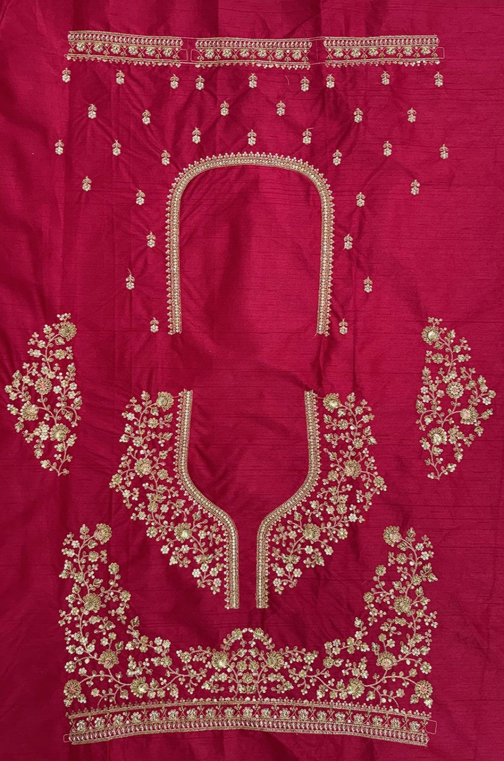 Rani Pink Silk Lehenga Choli - SFANJ3454