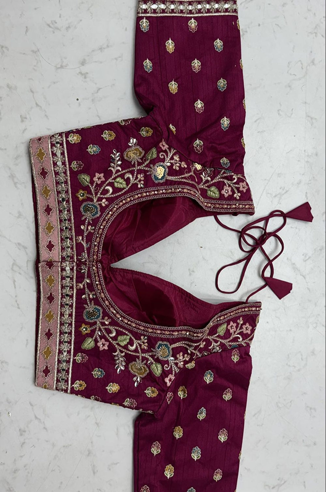 Pink Silk Lehenga Choli - SFANJ3445R