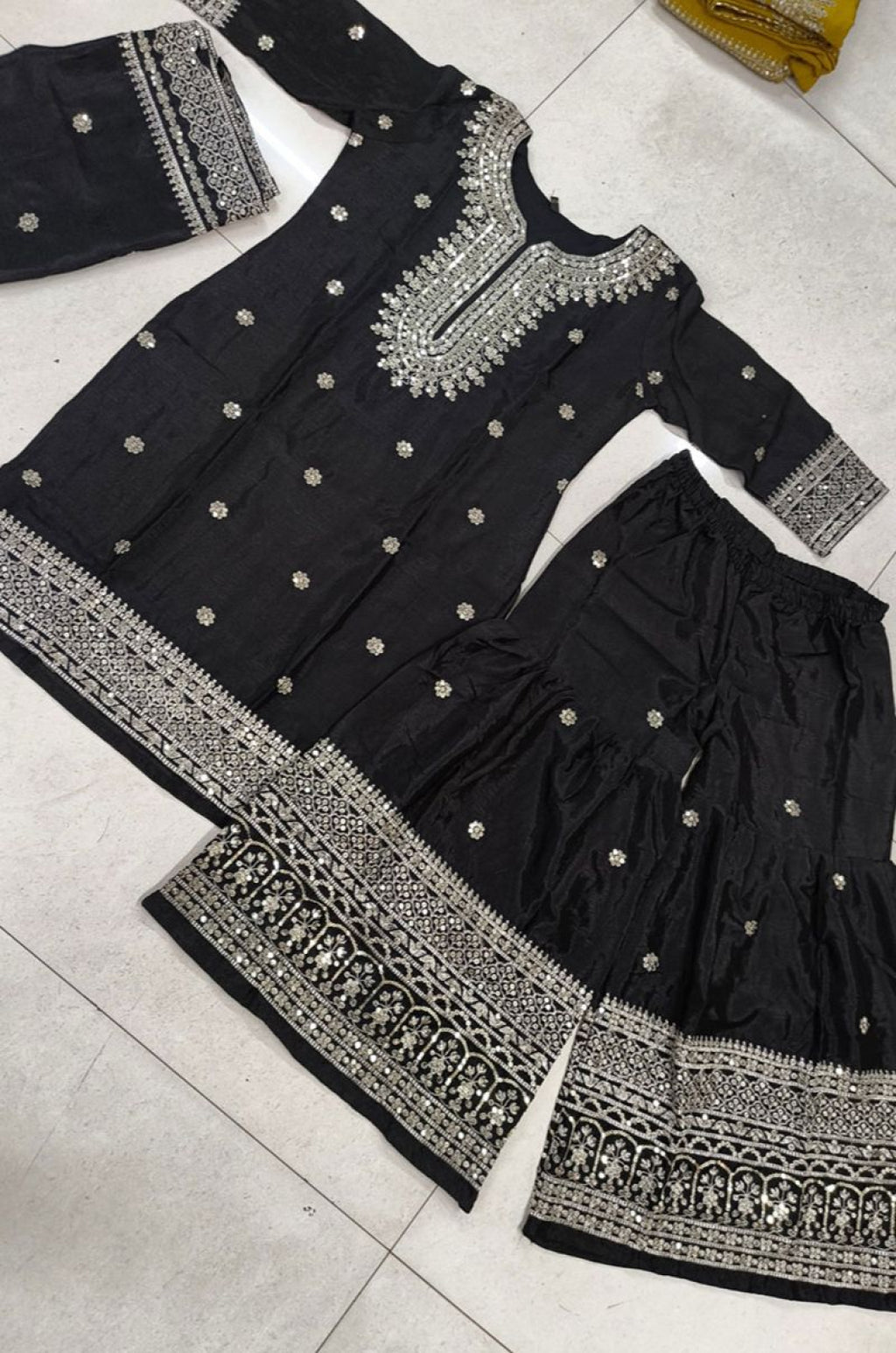 Black Other Salwar Kameez - SFSA571601R
