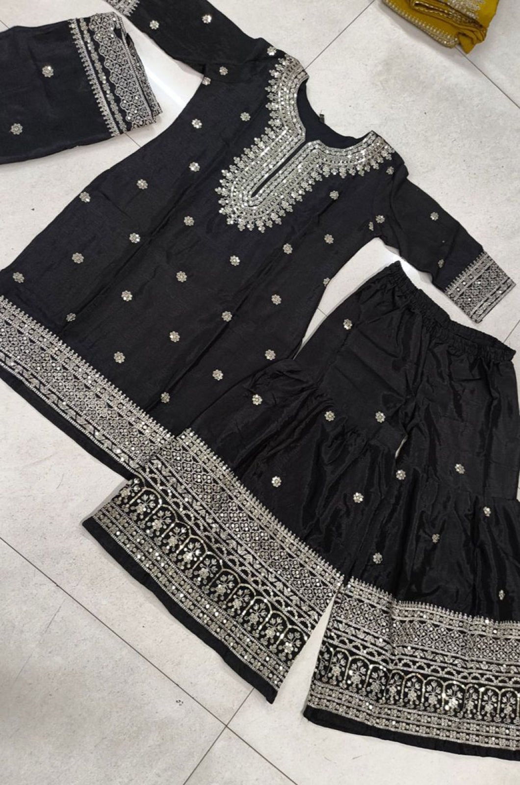 Black Other Salwar Kameez - SFSA571601R