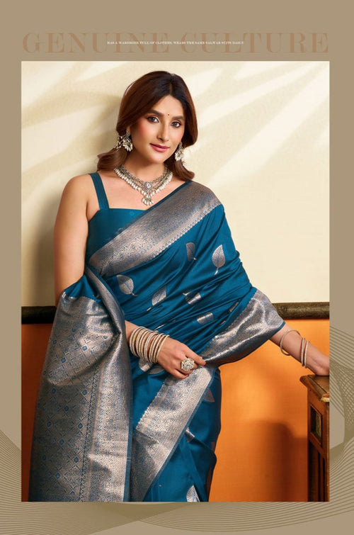Blue Silk Sarees - SFSA574501