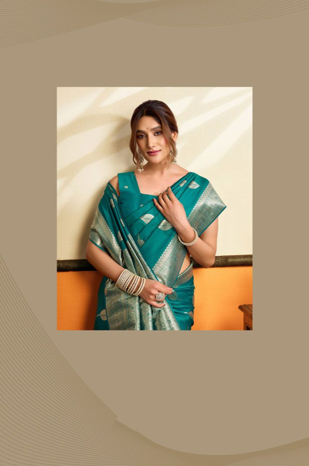 Green Silk Sarees - SFSA574503