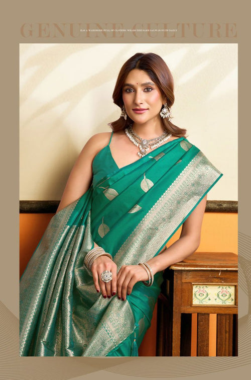 Green Silk Sarees - SFSA574505