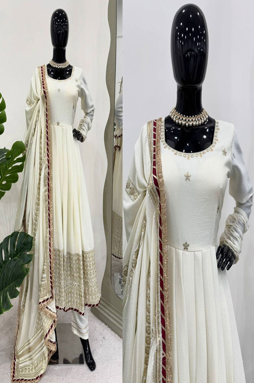 Ivory Other Salwar Kameez - SFFK39301R