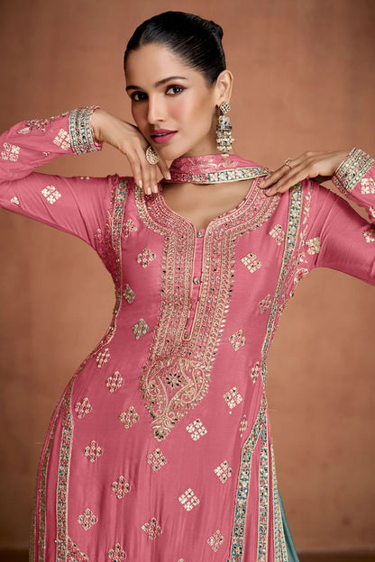 Pink Other Salwar Kameez - SFSMT49301R