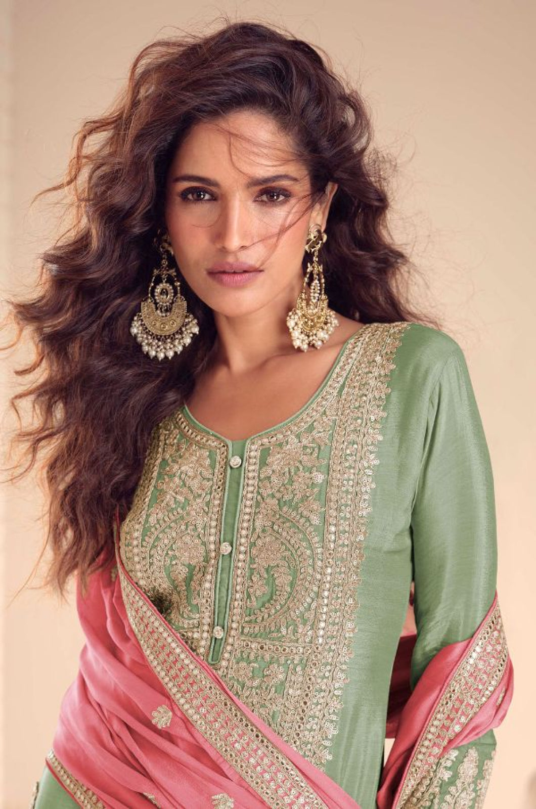 Green Other Salwar Kameez - SFYS174001R