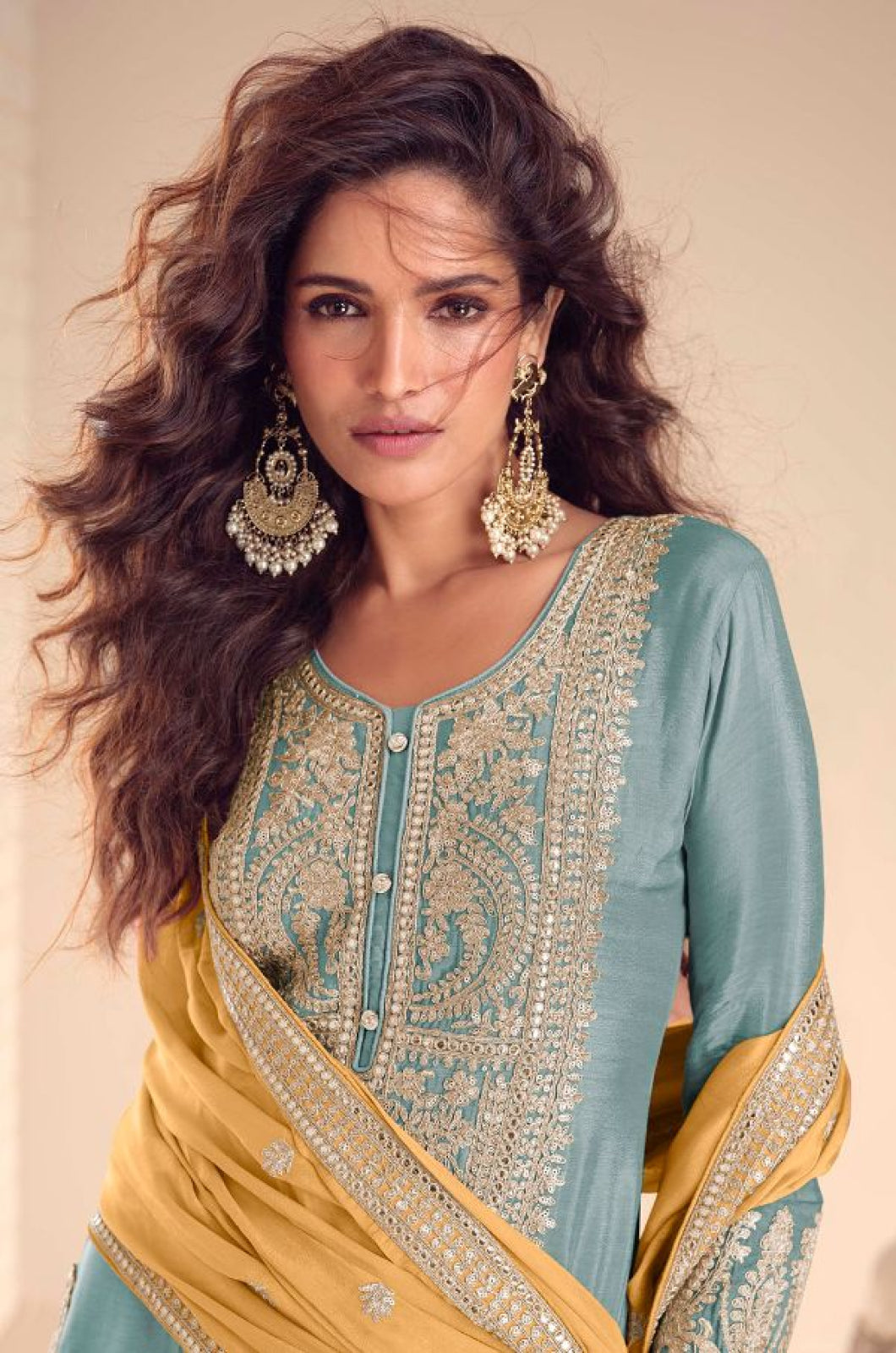 Blue Other Salwar Kameez - SFYS174003R