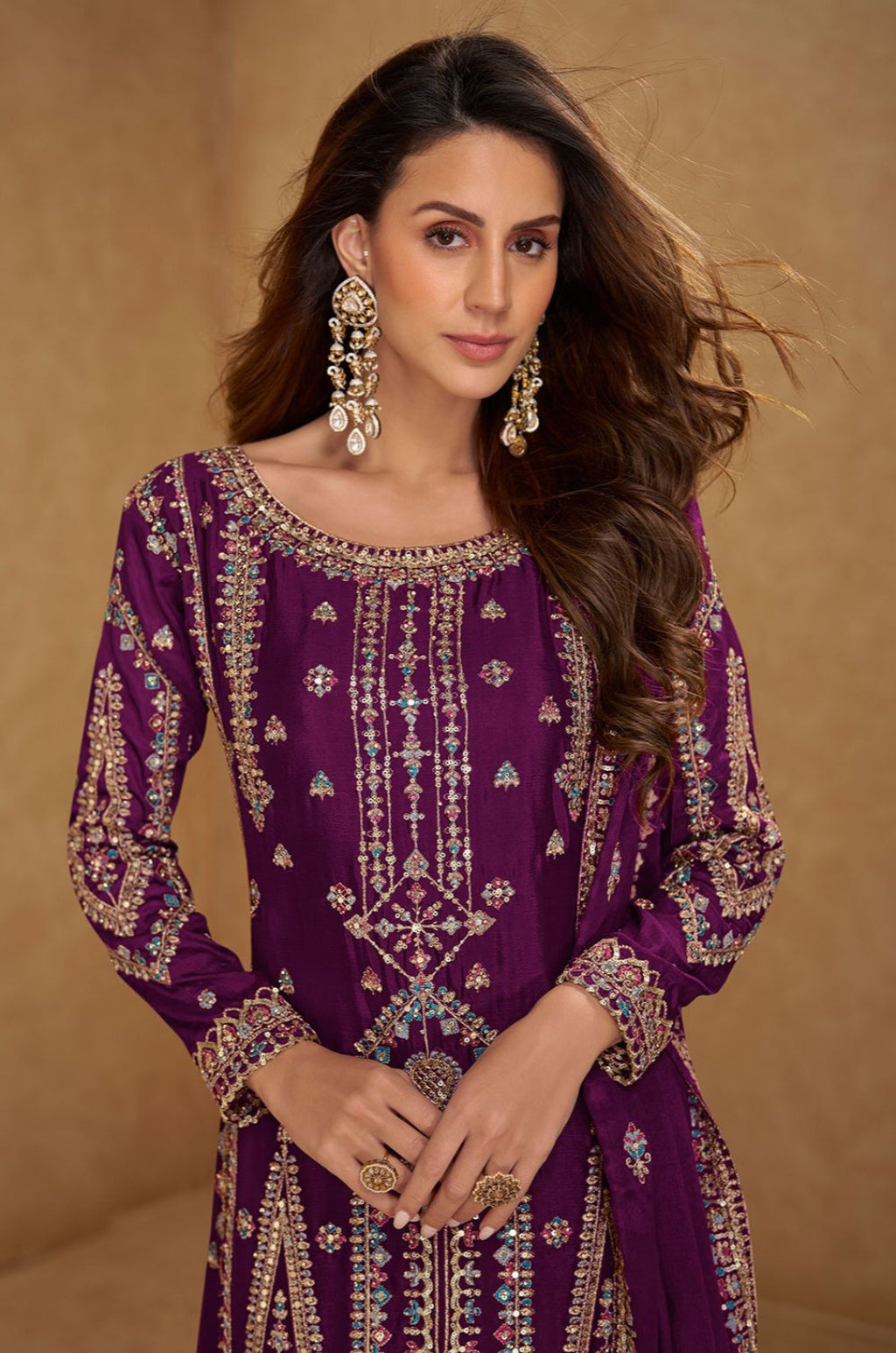 Purple Other Salwar Kameez - SFYS173301R