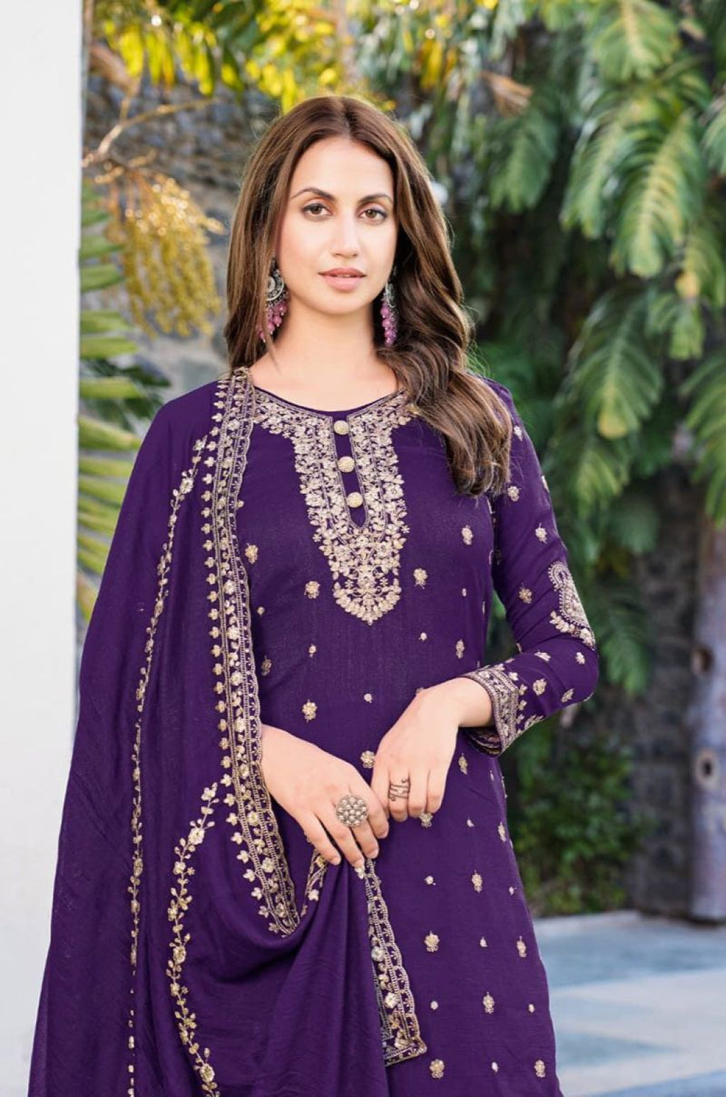 Purple Other Salwar Kameez - SFSA566002R