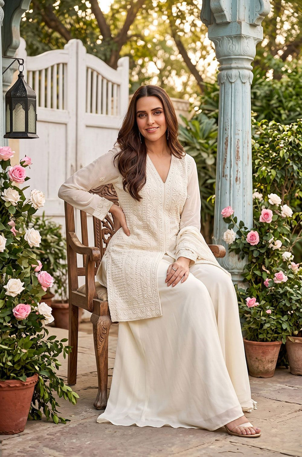 Off White Other Salwar Kameez - SFEDC32702R