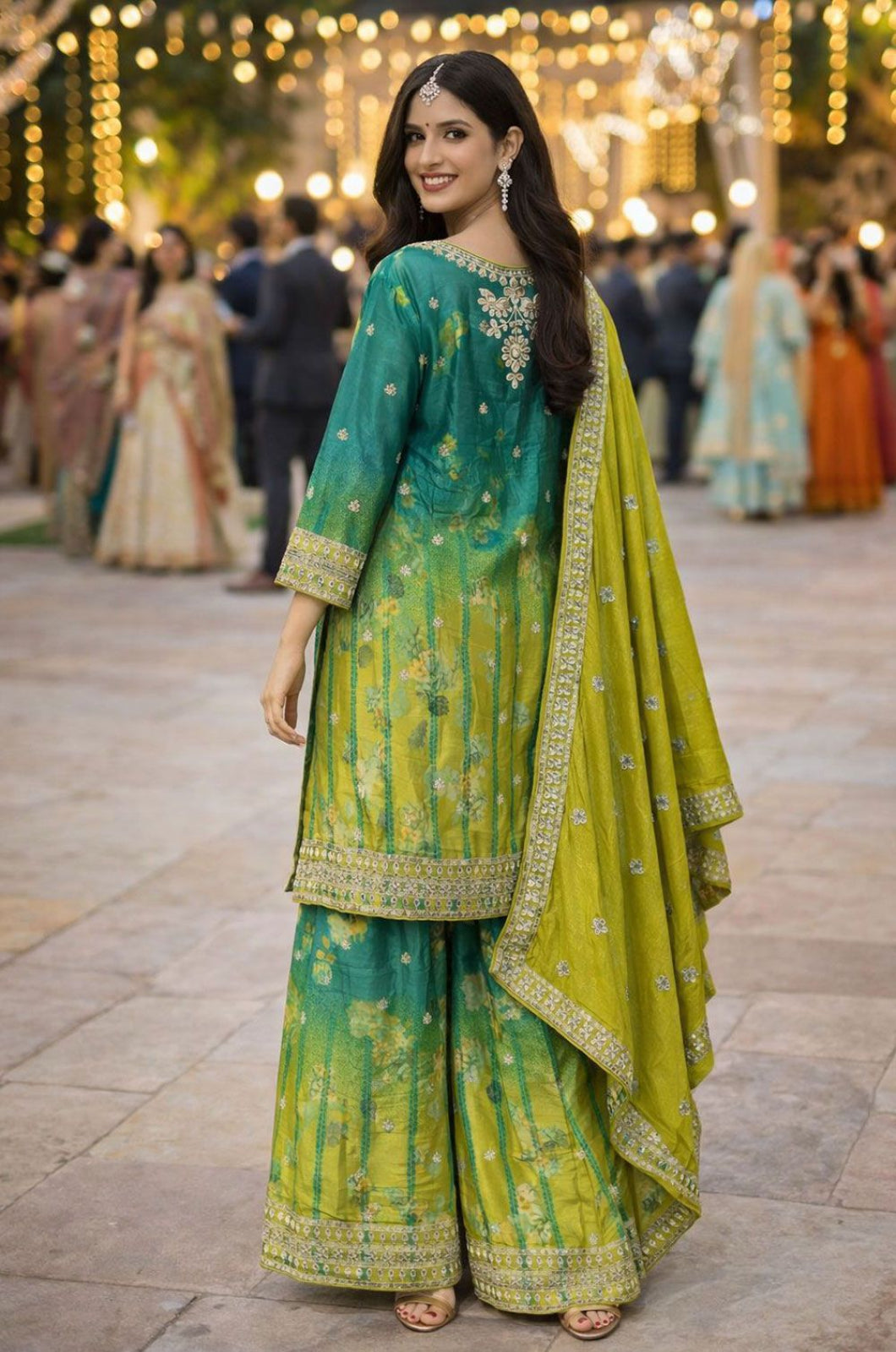 Green Other Salwar Kameez - SFSA565301R
