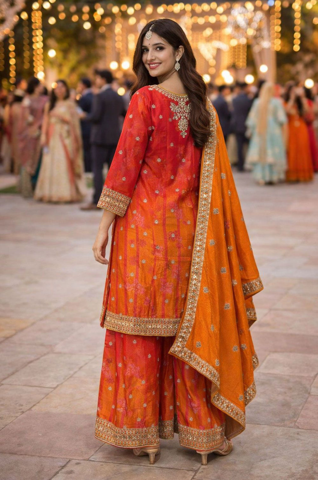 Red Other Salwar Kameez - SFSA565302R