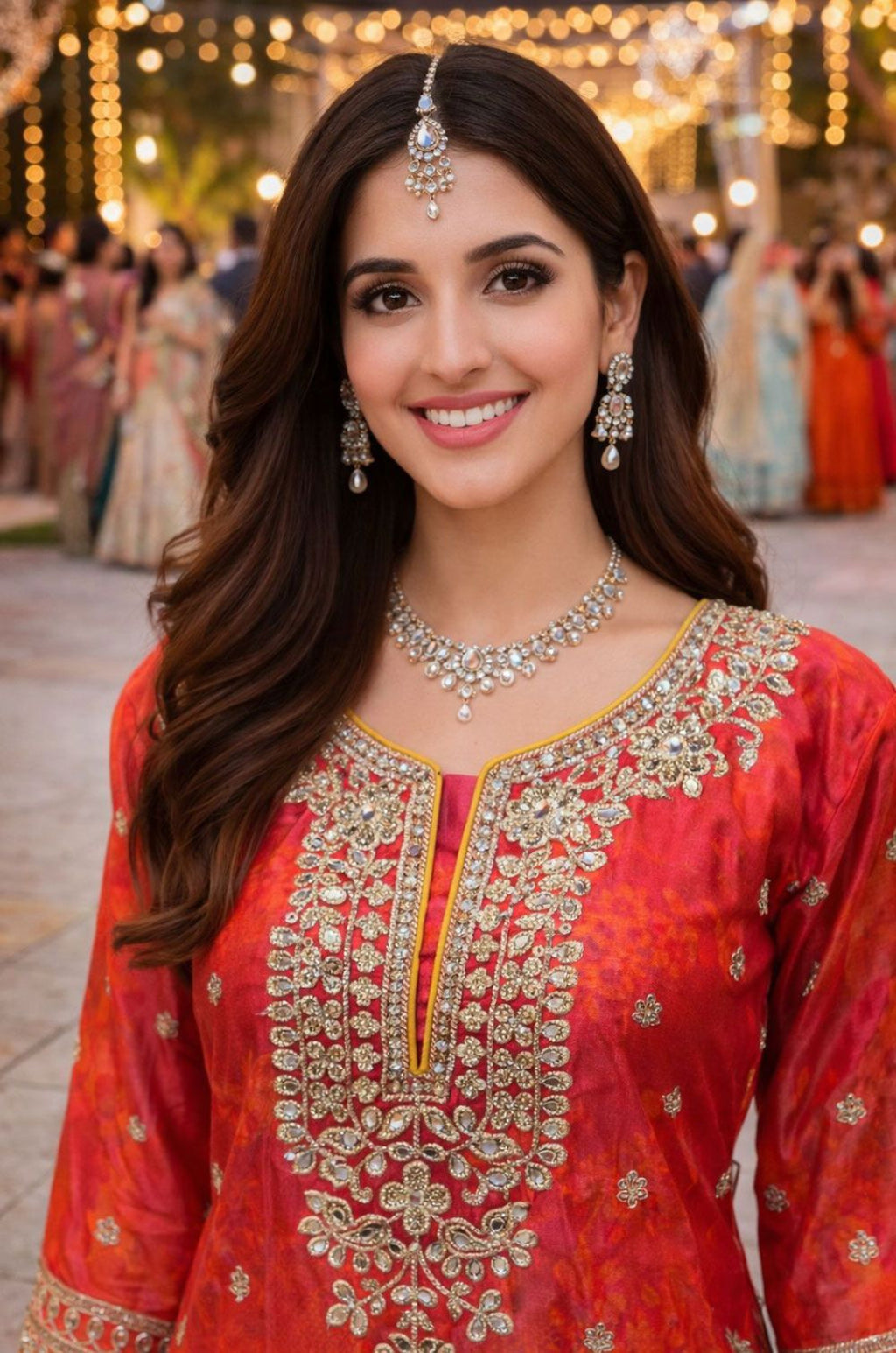 Red Other Salwar Kameez - SFSA565302R
