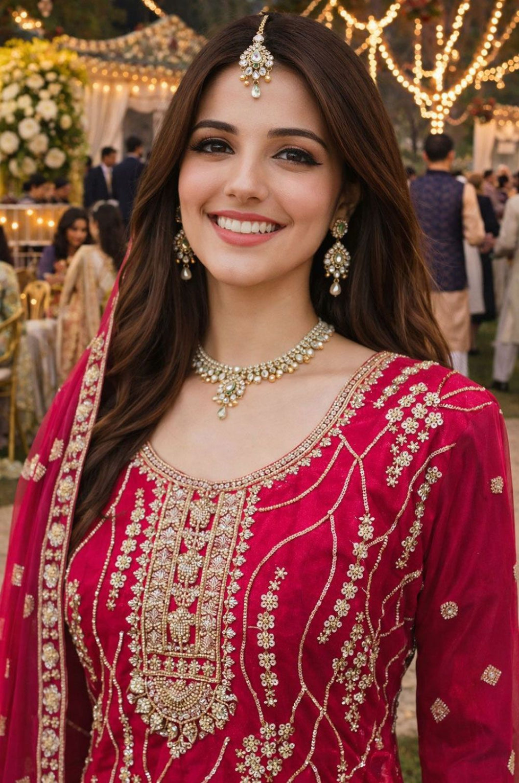 Rani Pink Silk Salwar Kameez - SFSA566801R