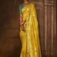 Buy Indian Wedding Yellow Silk Weaving Classic Saree SFSR271643