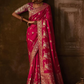 Pink Indian Wedding  Silk Weaving Classic Saree SFSR271649