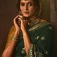 Green Indian Wedding  Silk Weaving Classic Saree SFSR271650