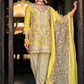 Yellow Haldi Chinon Readymade Salwar Kameez Suit SFSR272004