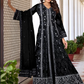 Black Wedding Party Anarkali Salwar Suit In Georgette SFSR277159