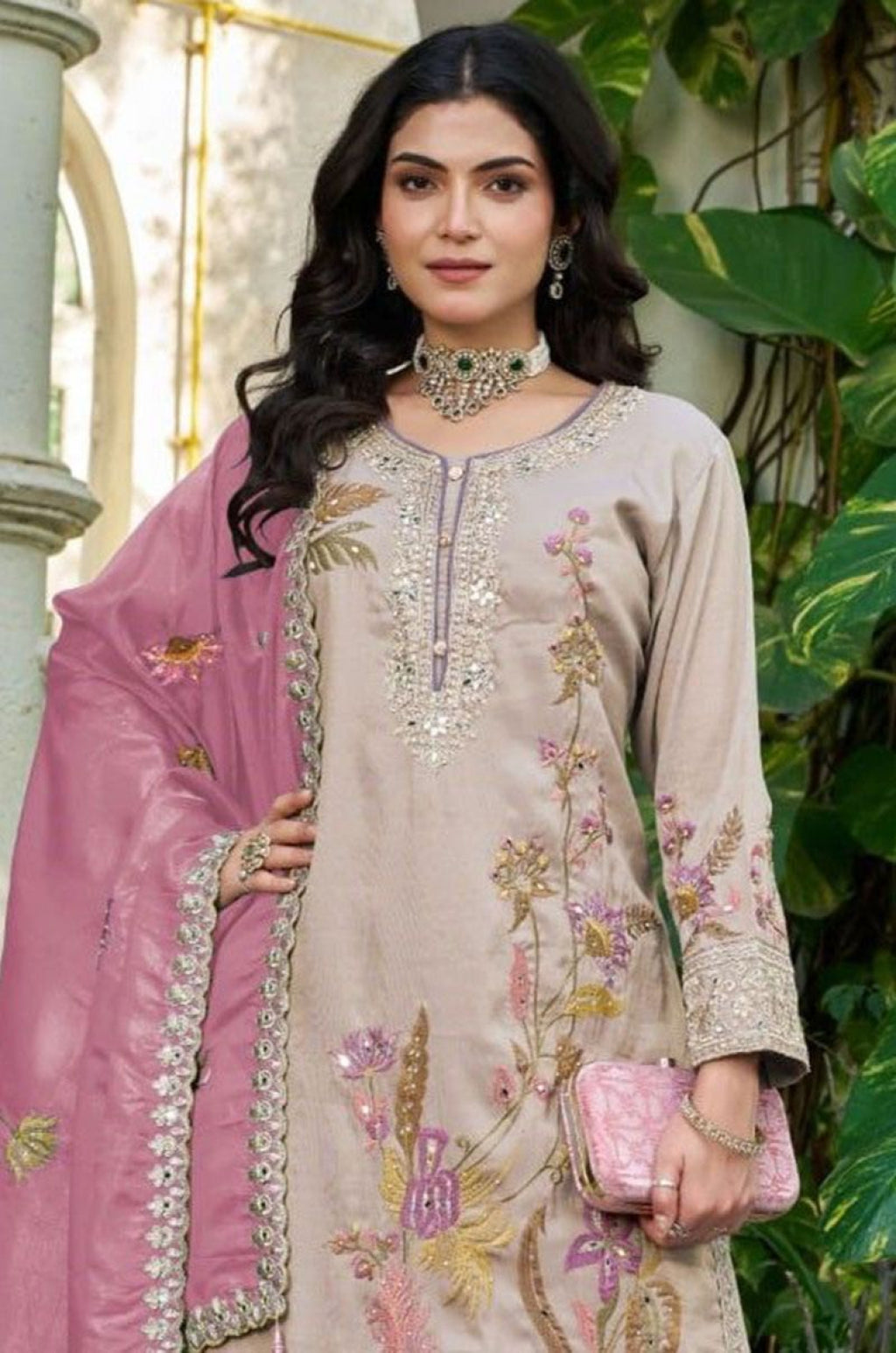 Beige Other Salwar Kameez - SFPRF278902R