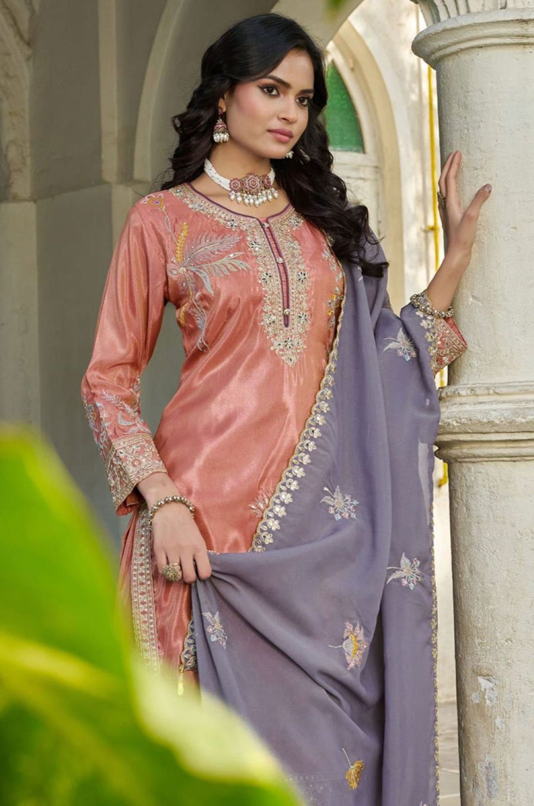 Pink Other Salwar Kameez - SFPRF278903R