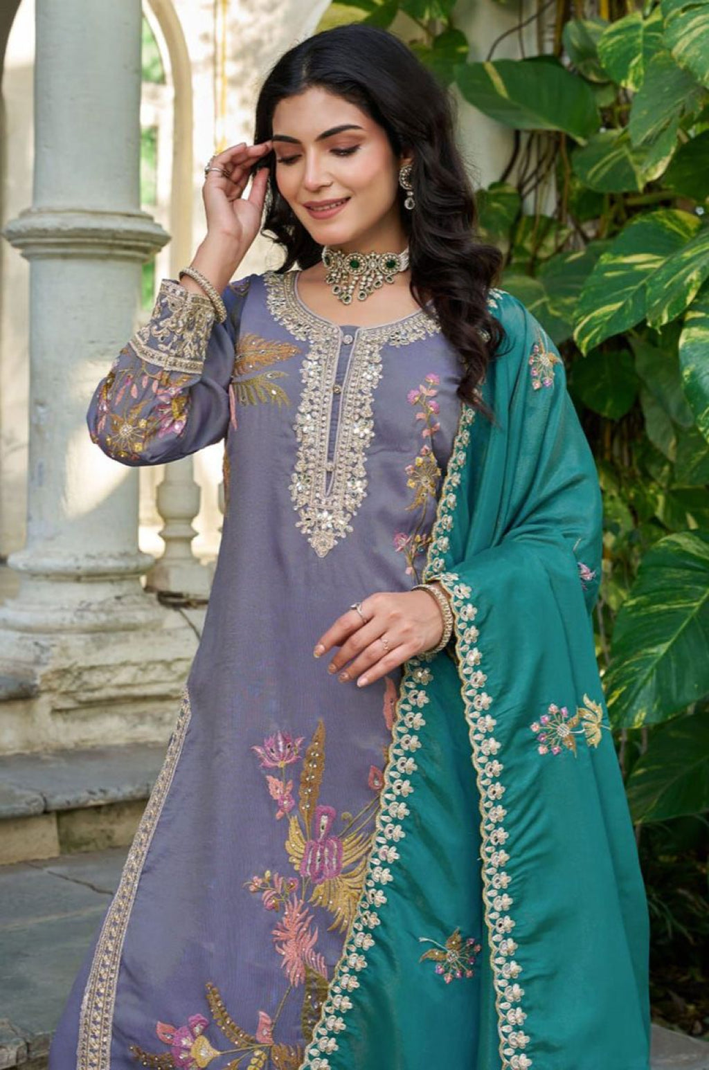 Grey Other Salwar Kameez - SFPRF278904R