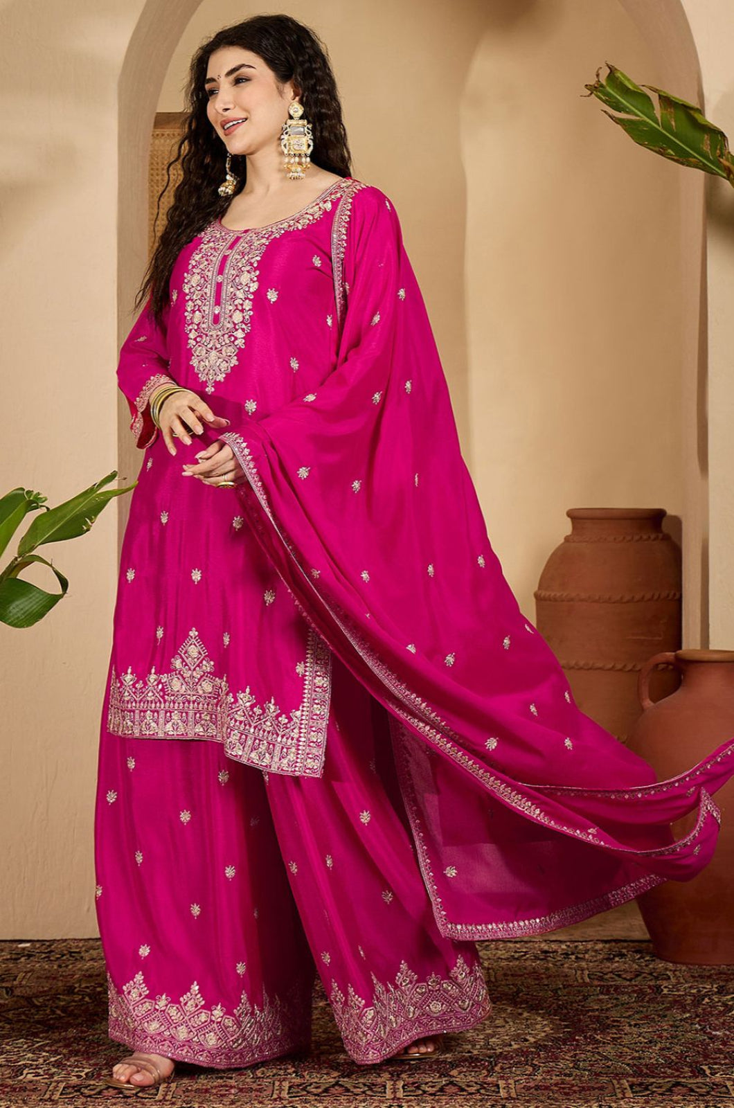 Rani Pink Other Salwar Kameez - SFPRF279005R