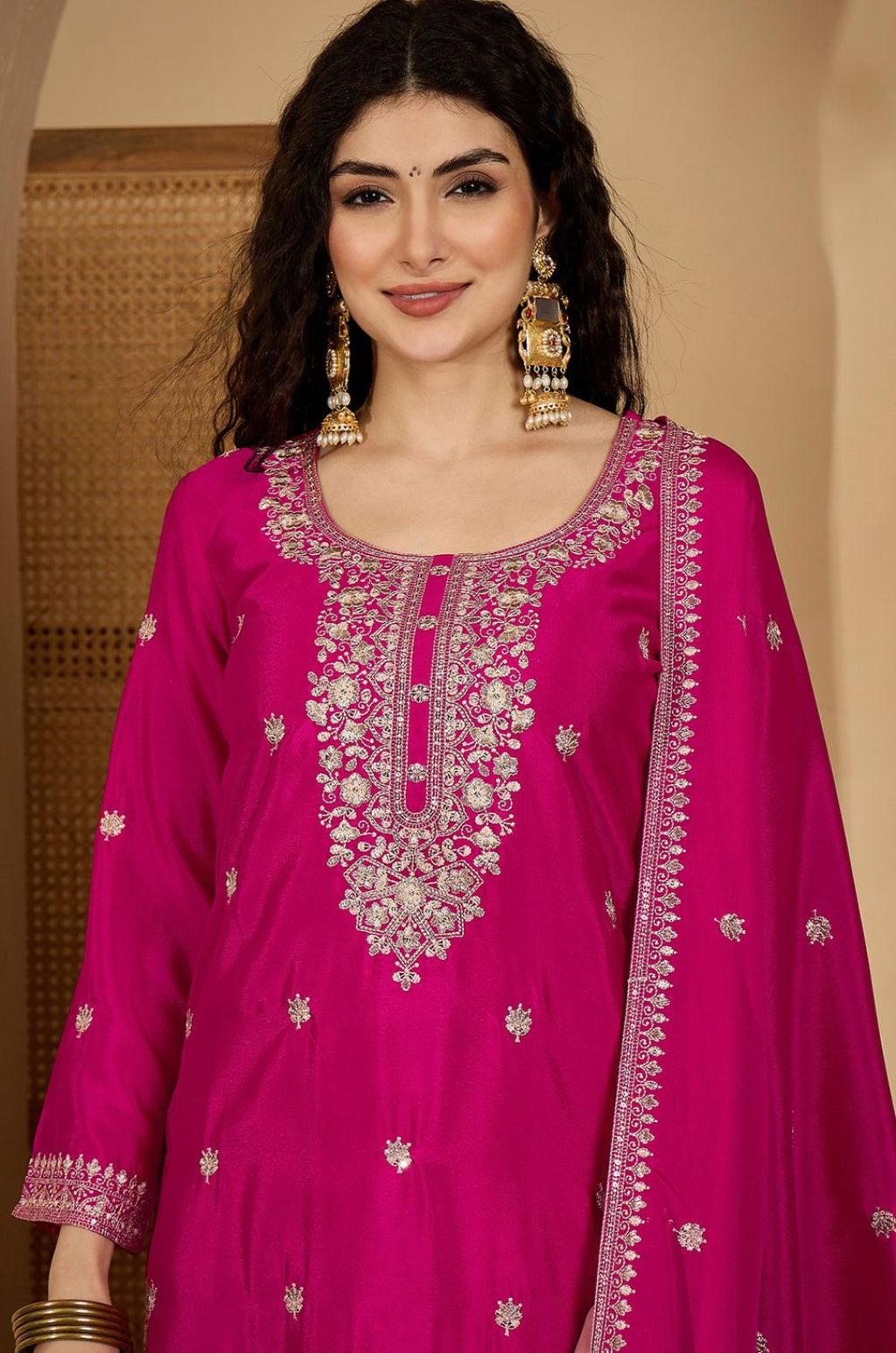 Rani Pink Other Salwar Kameez - SFPRF279005R